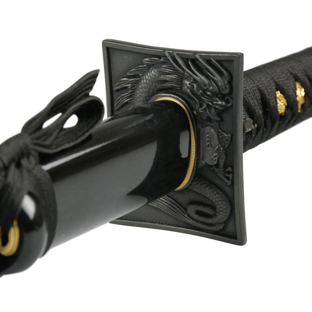 Ninja-Schwert (scharf) - DerShogun Black Shadow Ninja-To