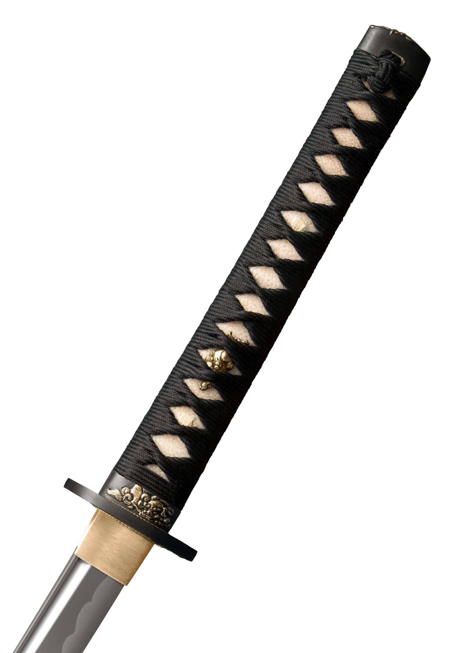 Gold Lion Katana – Edle Samurai-Klinge aus Damaststahl
